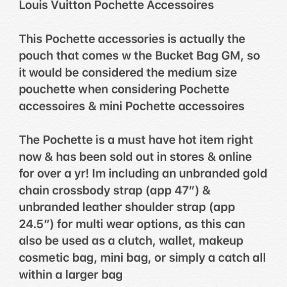 ✨Louis Vuitton Pochette Accessoires - Picture 14 of 14